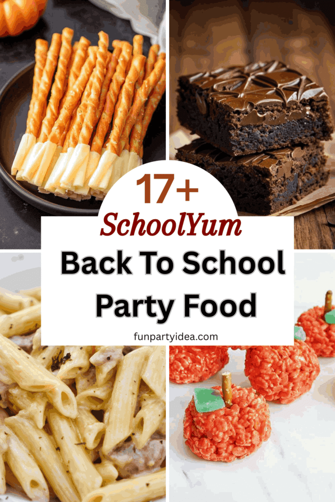 Back To School Party Food