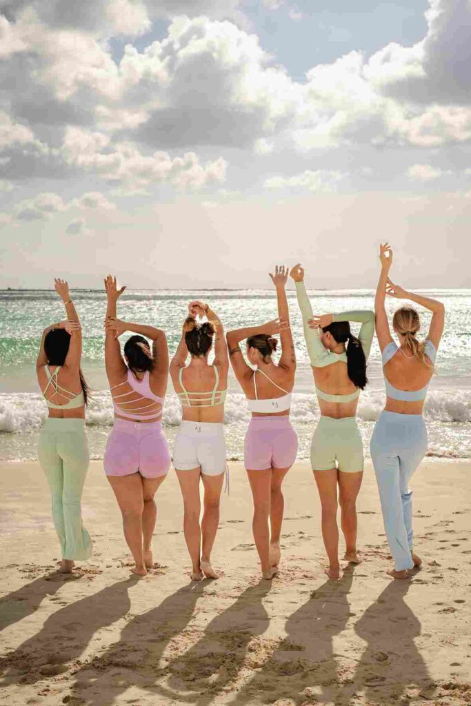 Beach Yoga Challenge