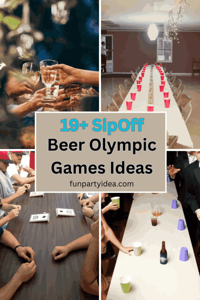 Beer Olympic Games Ideas