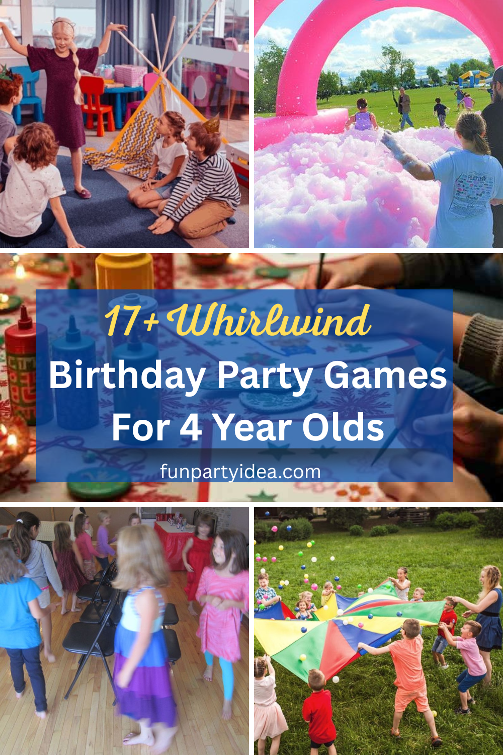 Birthday Party Games For 4 Year Olds