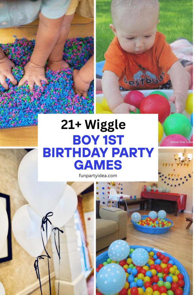 Boy 1st Birthday Party Games
