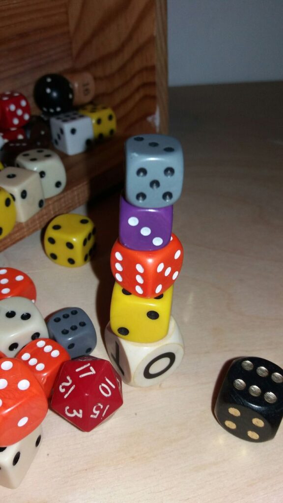 Dice stack