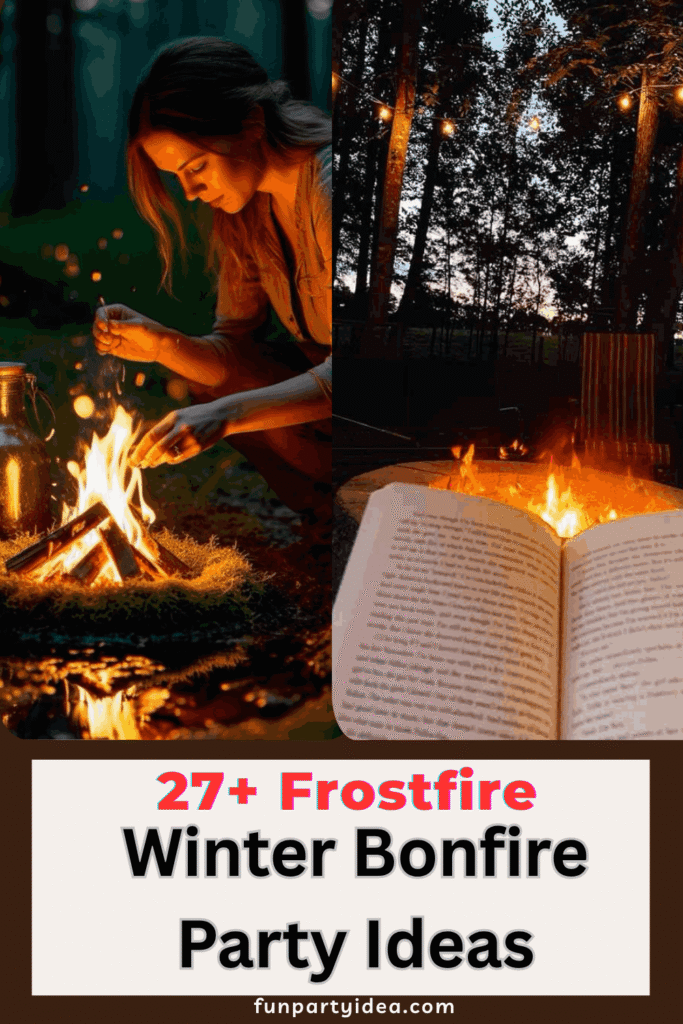Frostfire Winter Bonfire Party Ideas