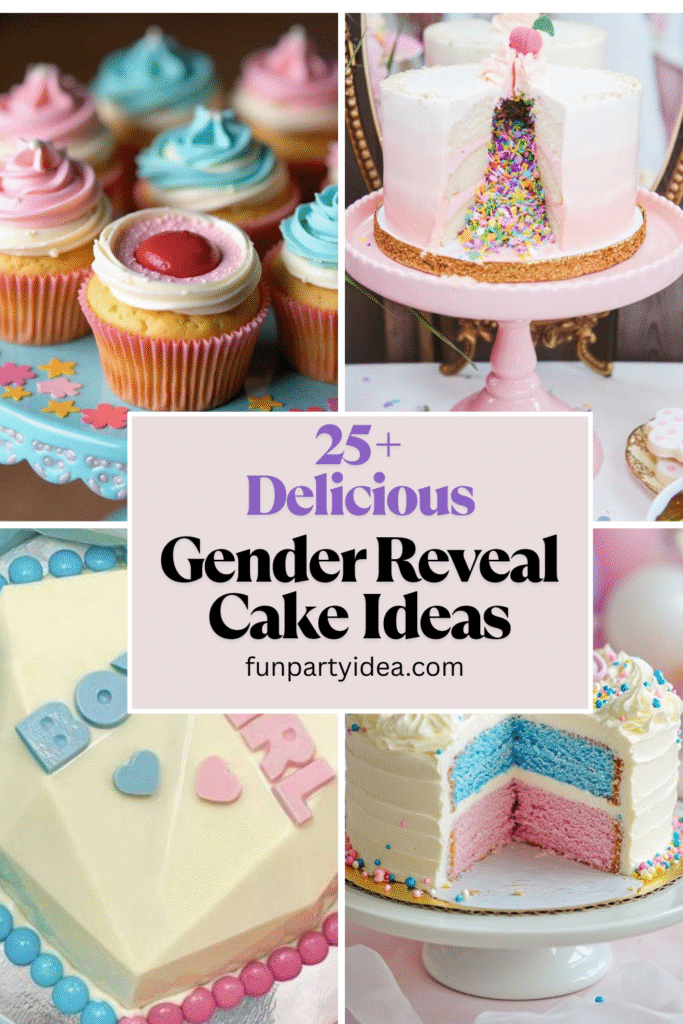Gender Reveal Cake Ideas