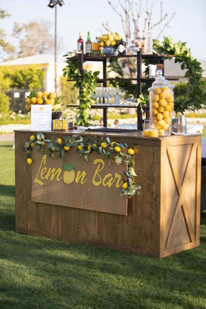Fresh Lemon Centerpieces