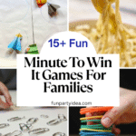 Minute to Win It games for families