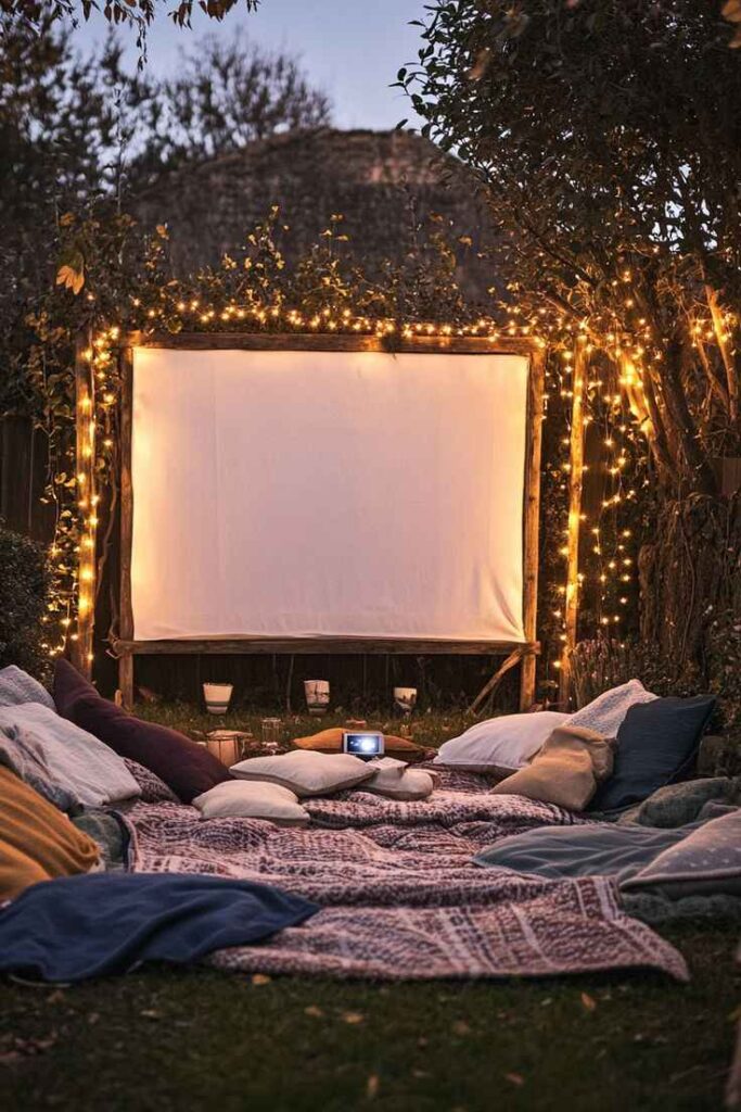 Backyard Movie Night