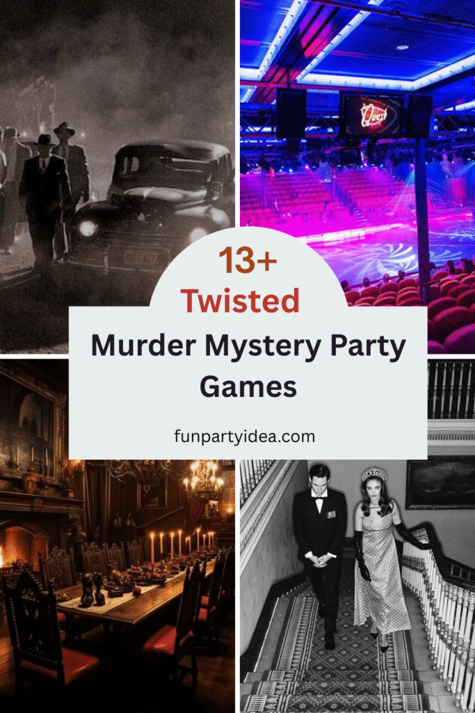 Tips To Host Murder Mystery Party