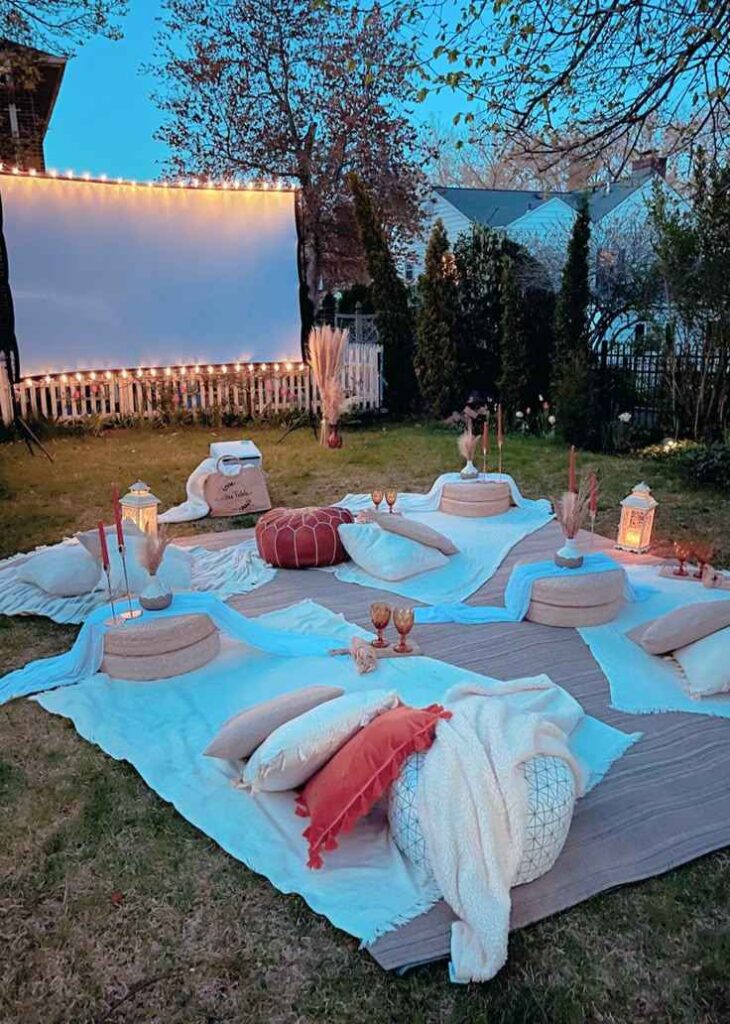 Backyard Movie Night