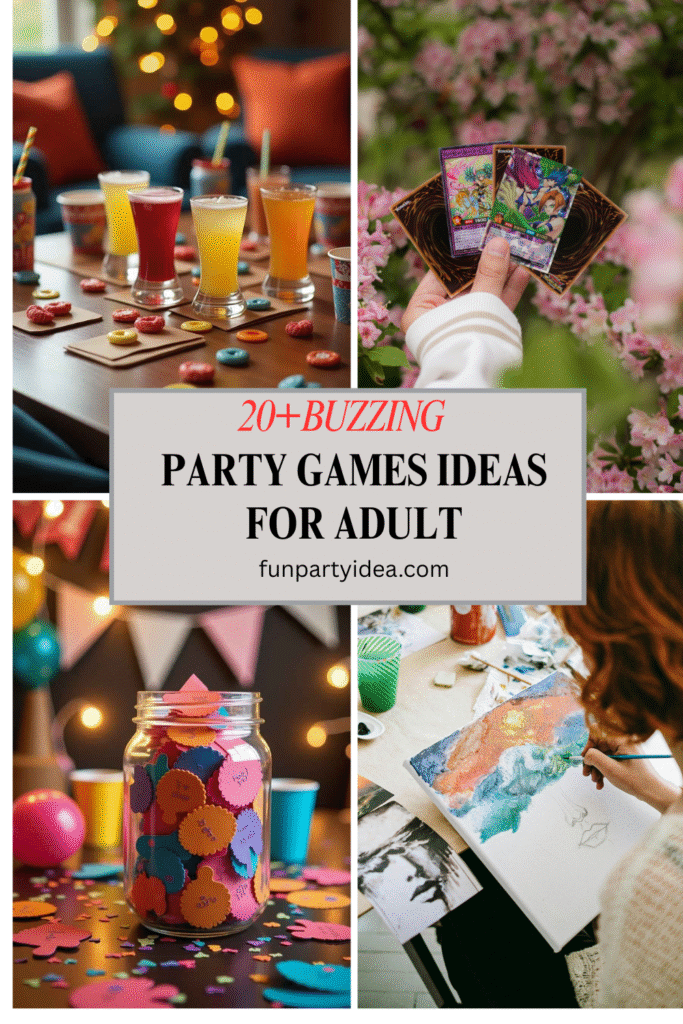 20+ Buzzing Party Games Ideas for Adults