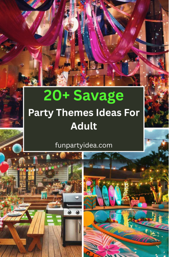Party Themes Ideas For Adult