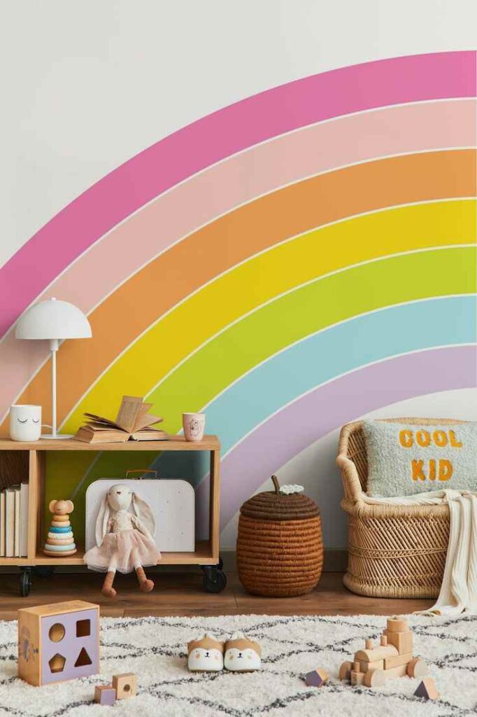 Rainbow Delight Wall