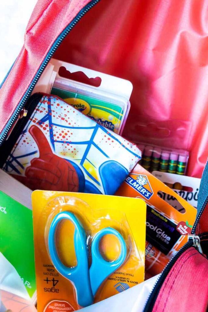School Supply Scavenger Hunt