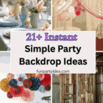 Simple Party Backdrop Ideas