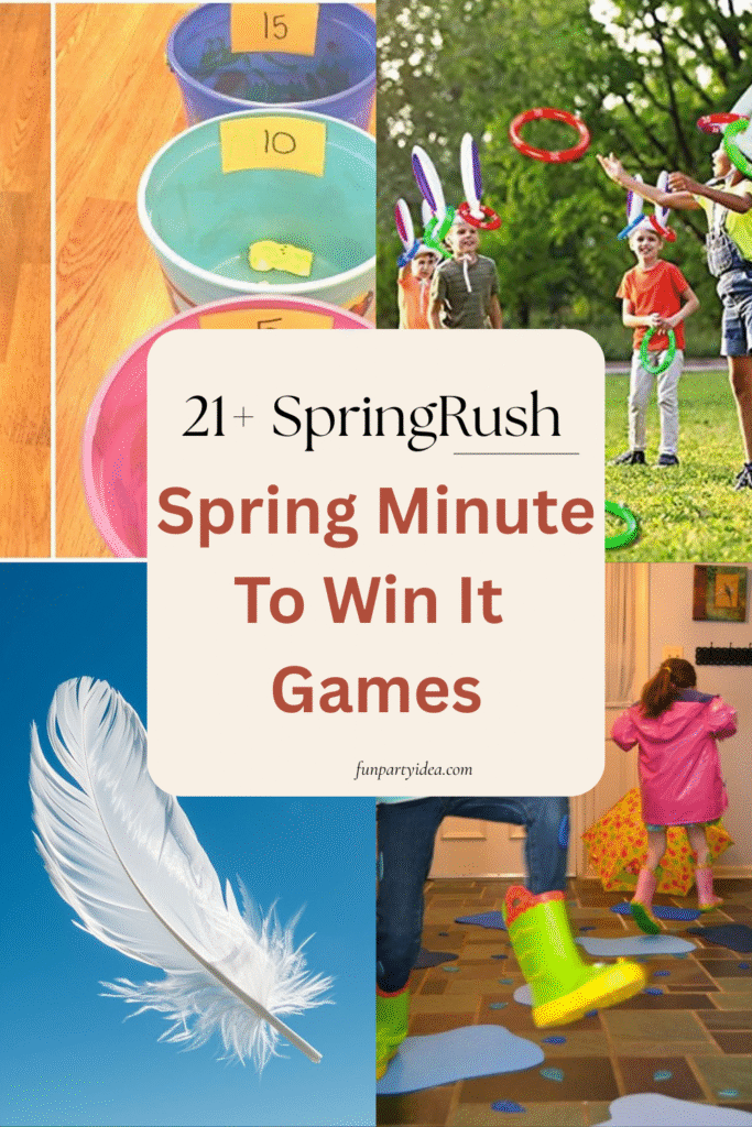 pring Minute To Win It Games 