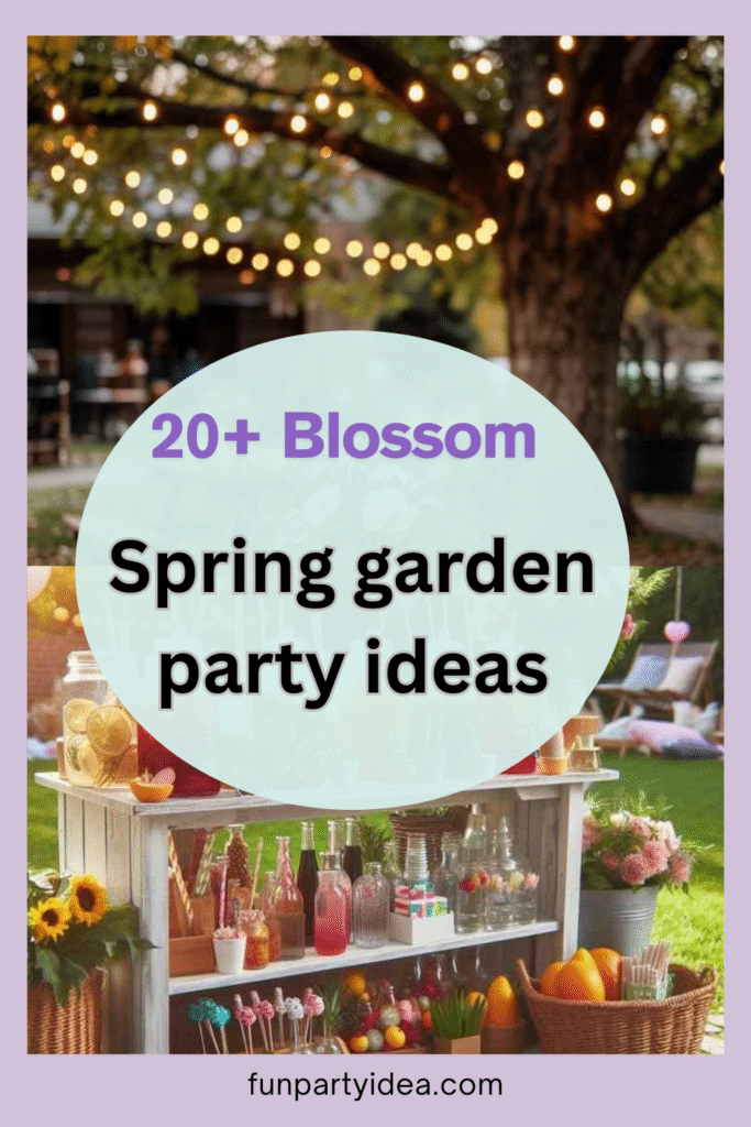  Spring garden party ideas