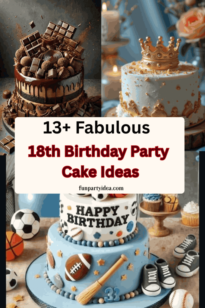 18th Birthday Party Cake Ideas