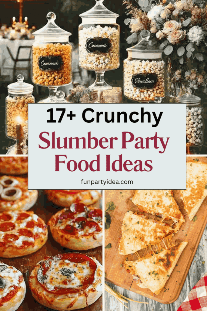 Planning a fun night in? These Slumber Party Food Ideas are easy, yummy, and made for pajama-friendly snacking.