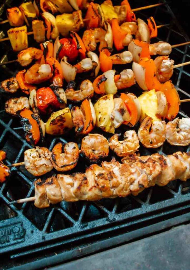 BBQ Chicken Skewers