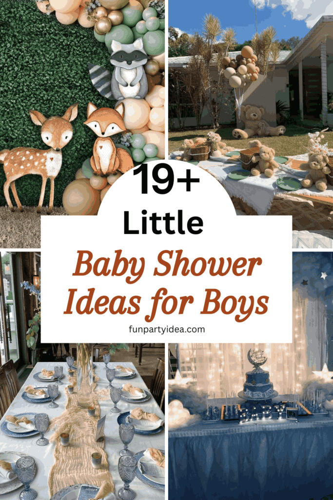 Baby Shower Ideas for Boys