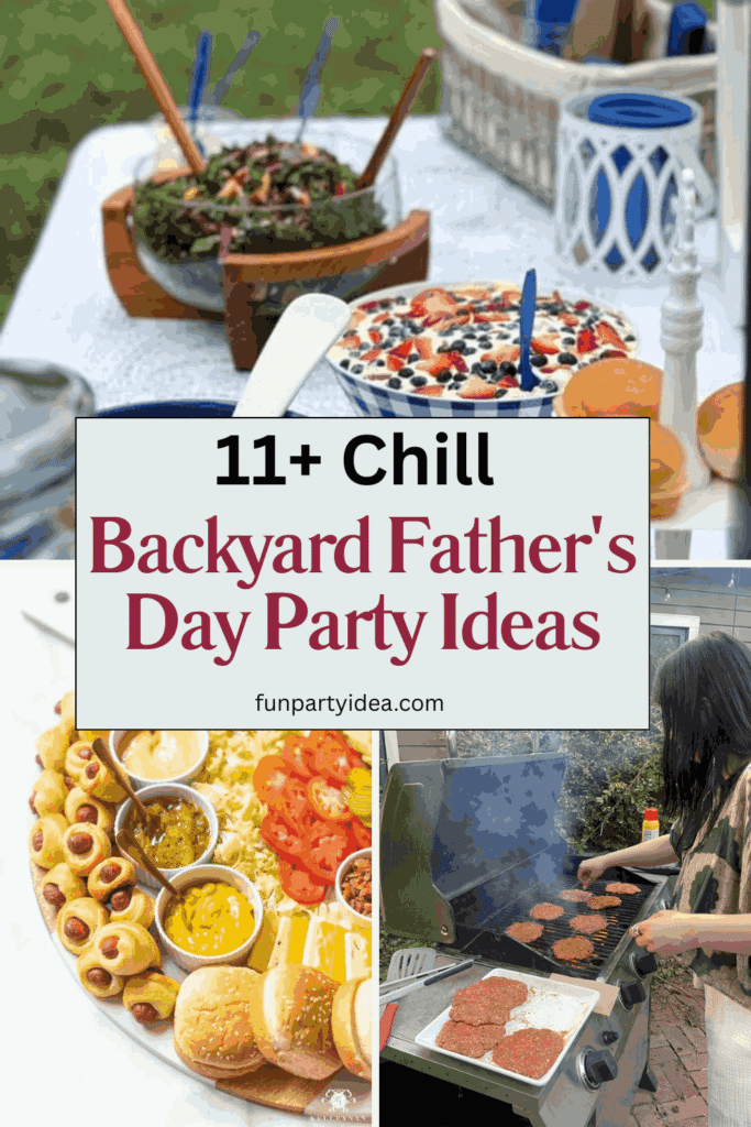 Backyard Father's Day Party Ideas