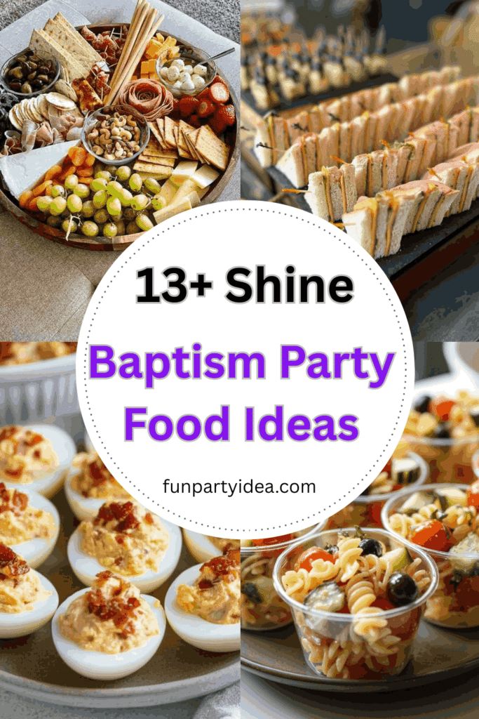 Baptism Party Food Ideas