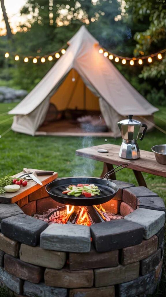 Camping in the Backyard
