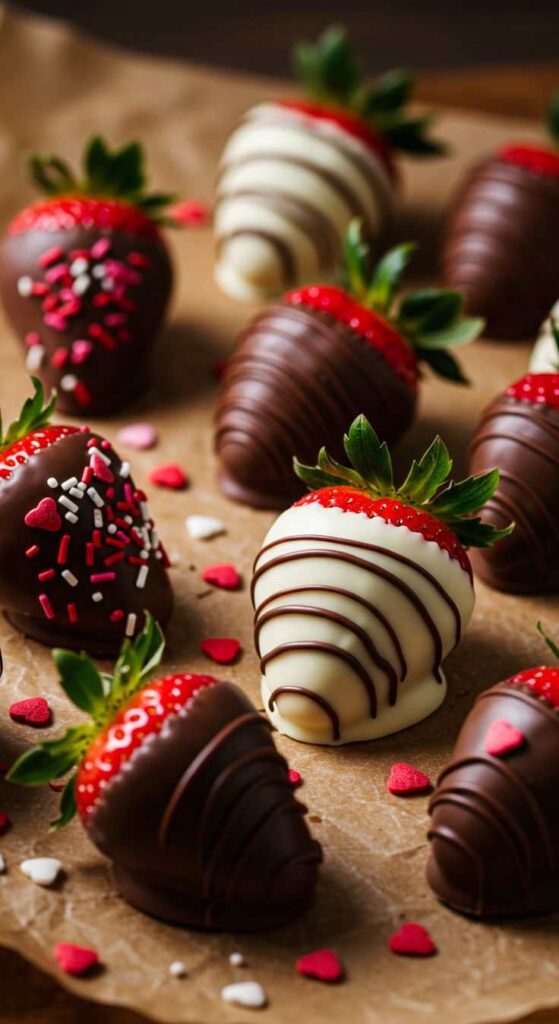 Chocolate-Dipped Strawberries