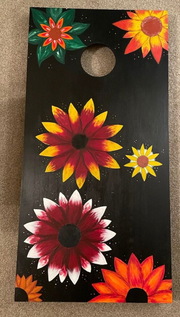 Cornhole with Fall Twist
