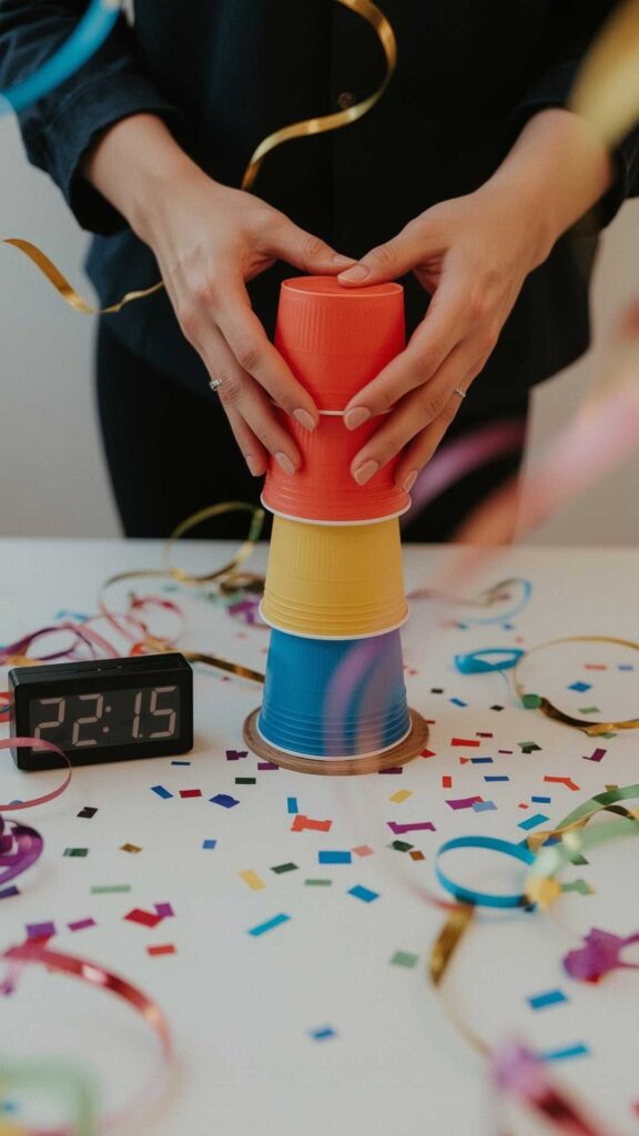 Cup Stack Speed Round