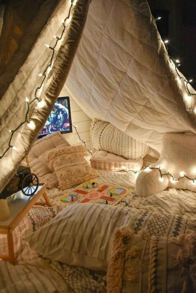 DIY Pillow Fort