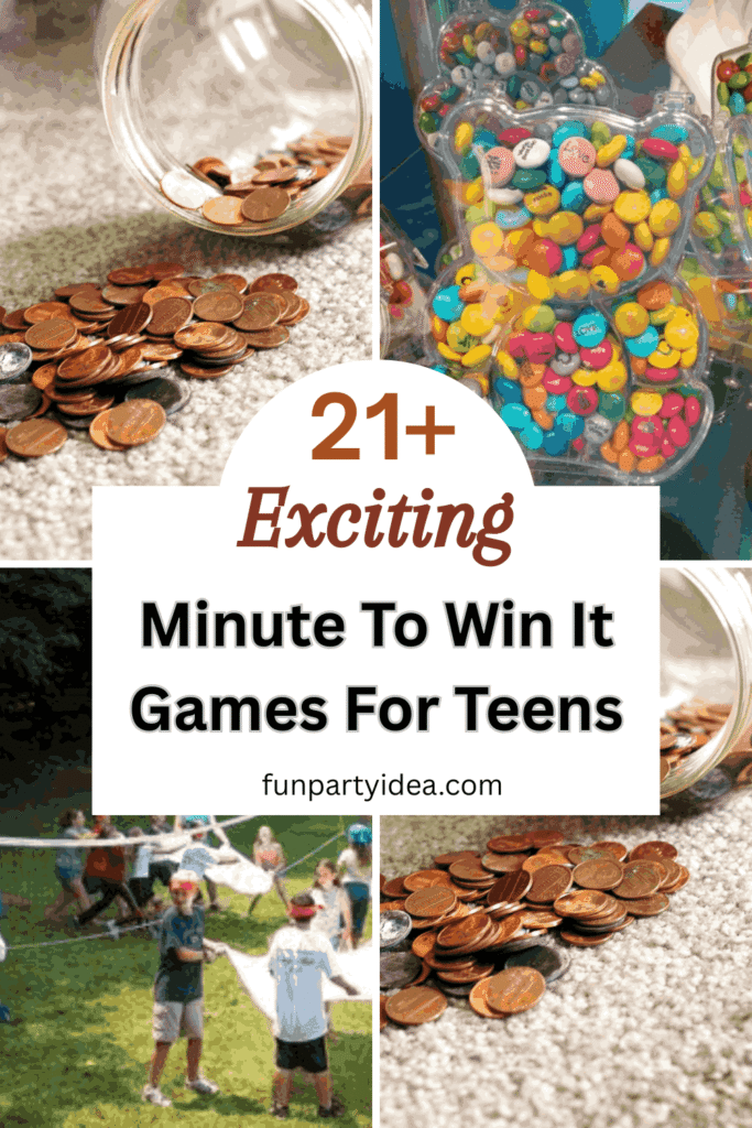Exciting Minute To Win It Games For Teens