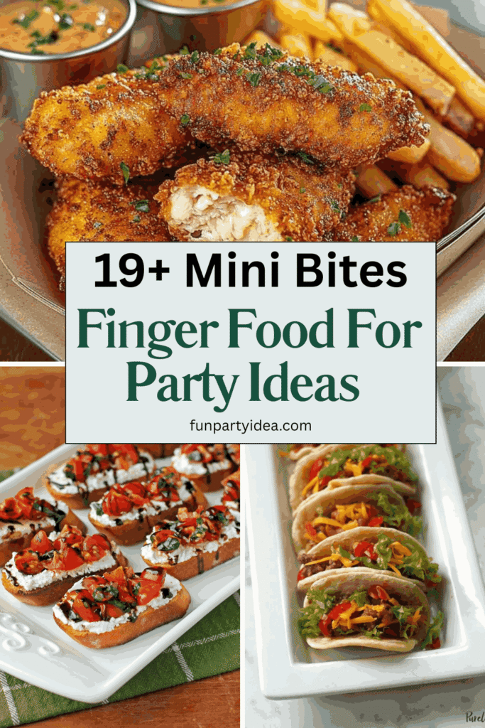 Finger Food For Party Ideas