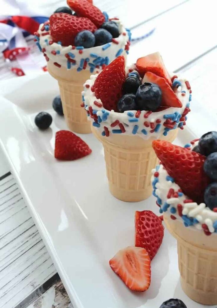 Fruit Cone Cups