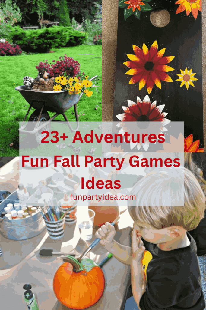 Fun Fall Party Games Ideas
