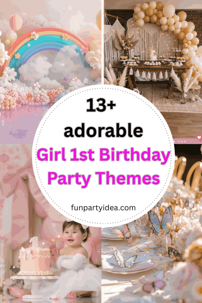 Girl 1st Birthday Party Themes