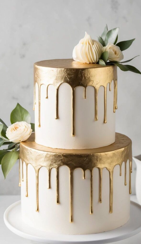 Glitter Drip Cake