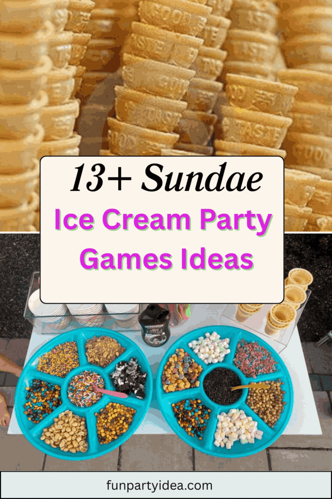 Ice Cream Party Games Ideas