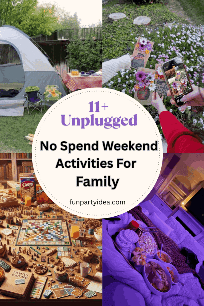 No Spend Weekend Activities For Family