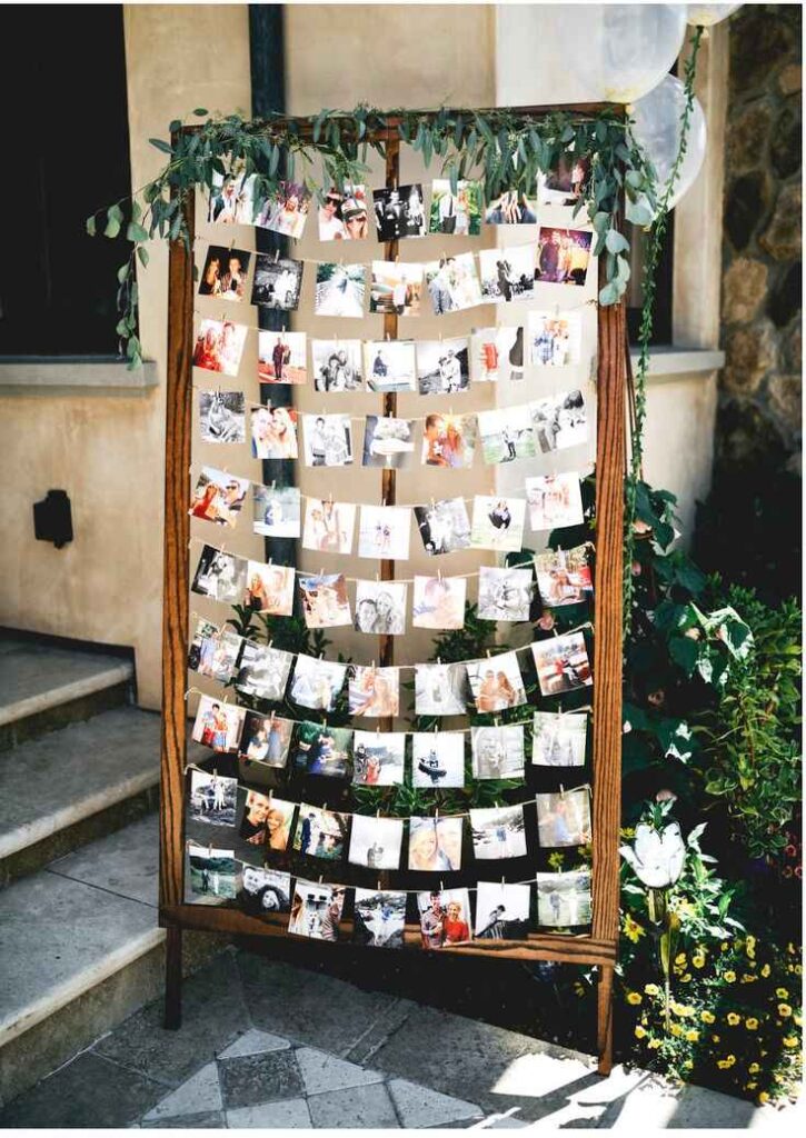 Polaroid Photo Wall