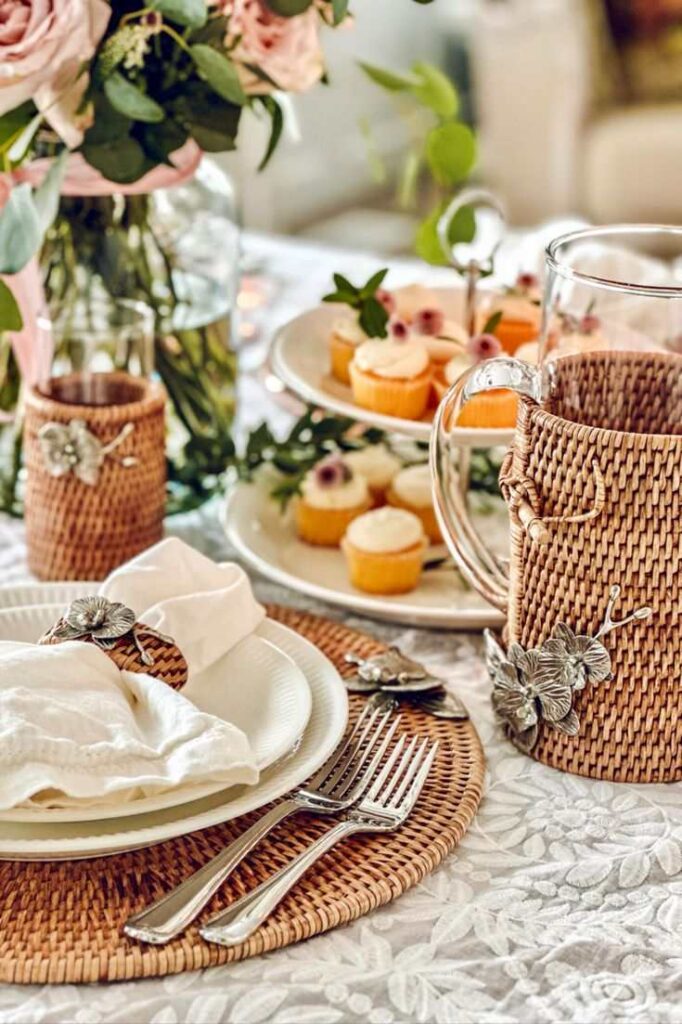 Rattan and Wicker Accents