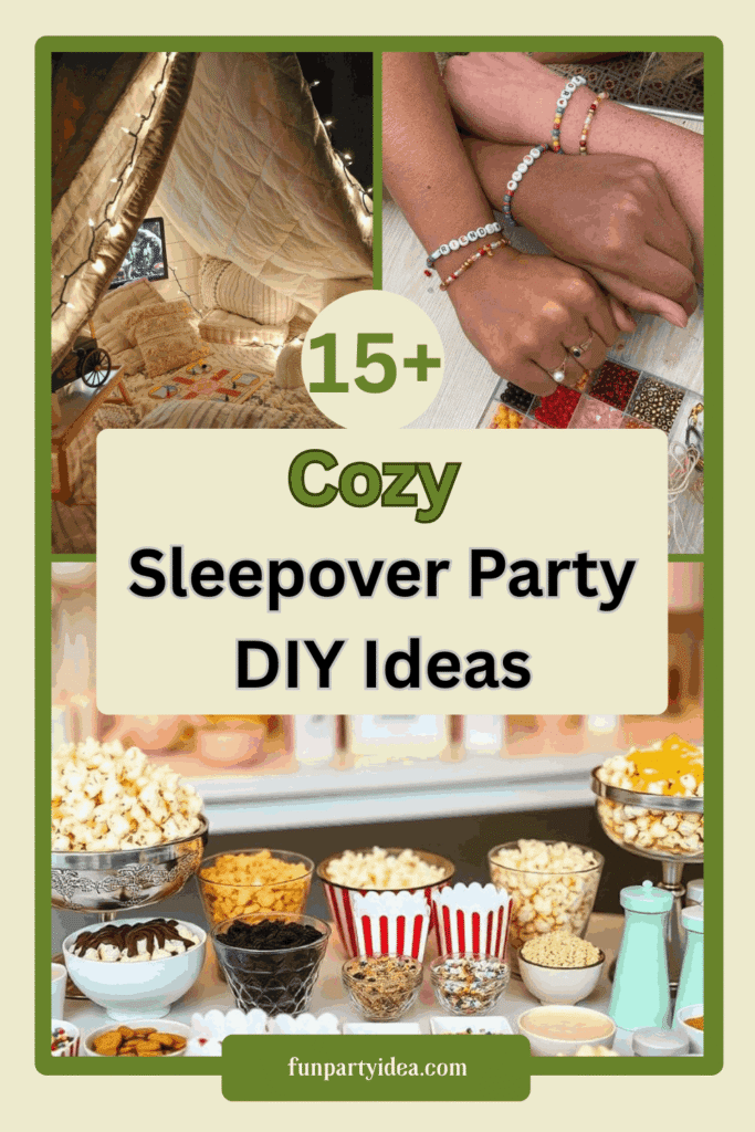 Sleepover Party DIY Ideas