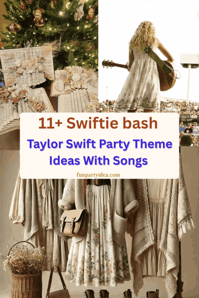 Taylor Swift Party Theme Ideas With Songs