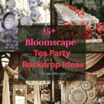 Tea Party Backdrop Ideas