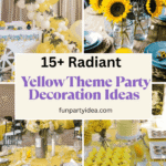 Yellow Theme Party Decoration Ideas