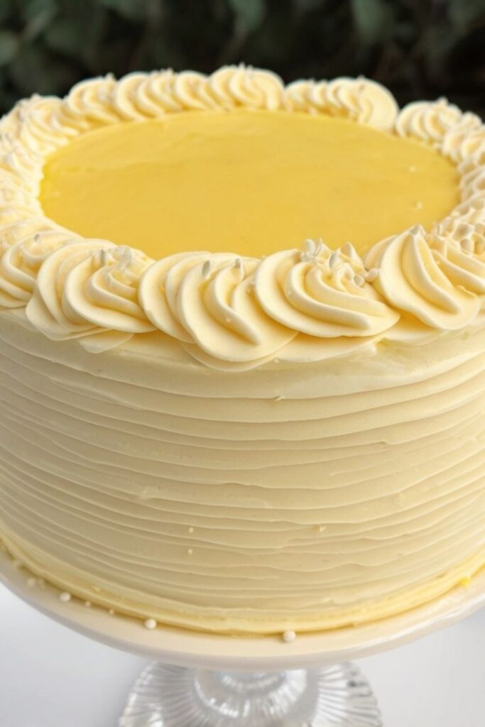 Yellow Velvet Cake