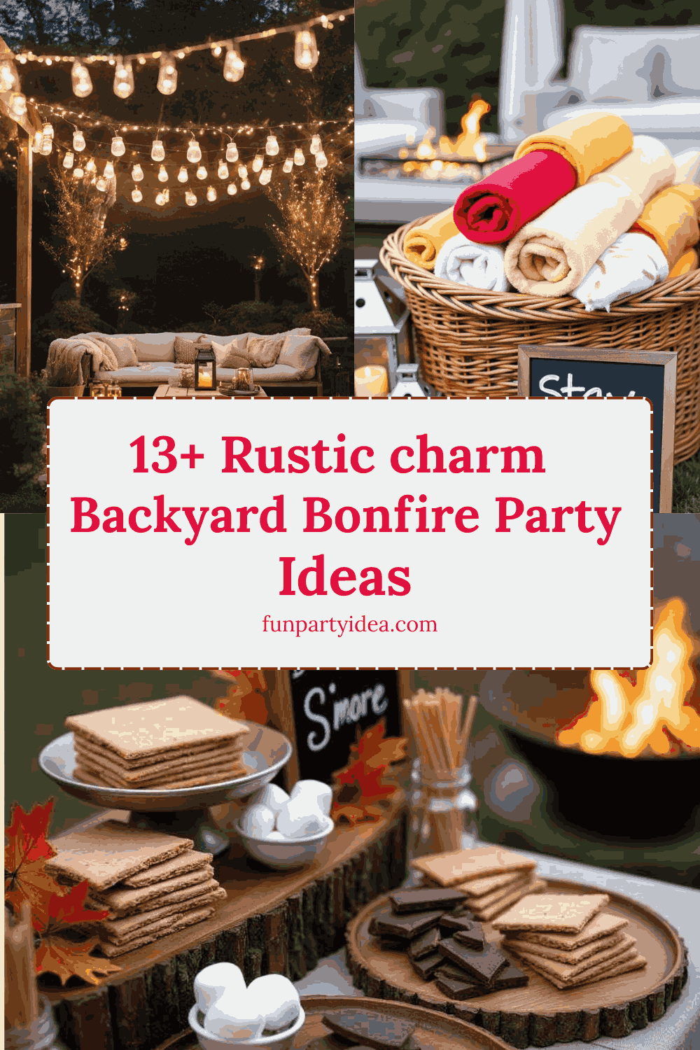 Backyard Bonfire Party Ideas