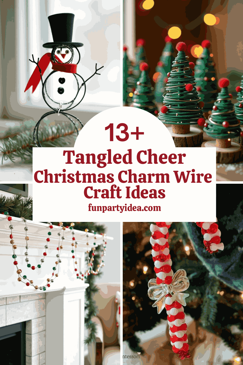 Christmas Charm Wire Craft​ Ideas
