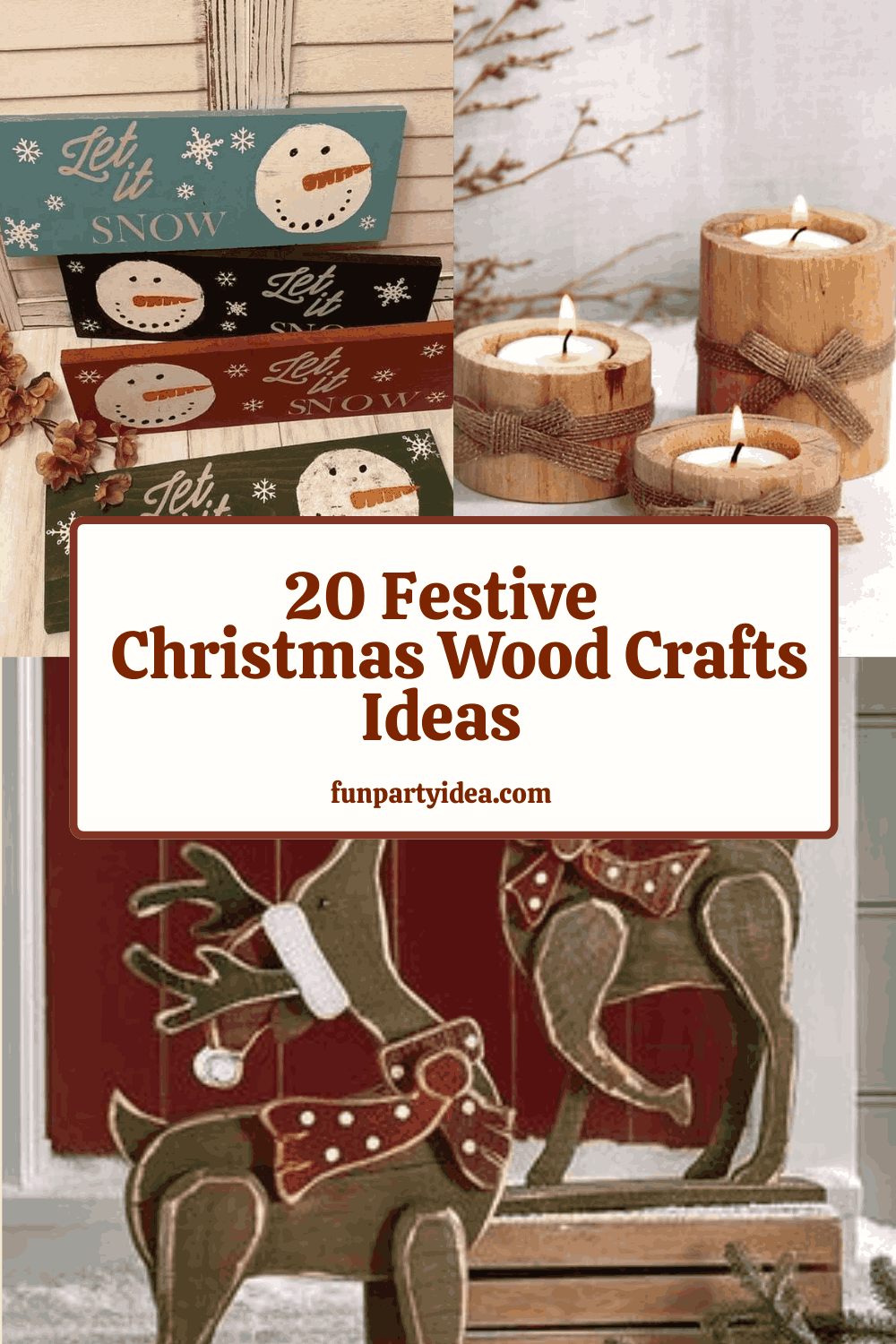 Christmas Wood Crafts​ Ideas