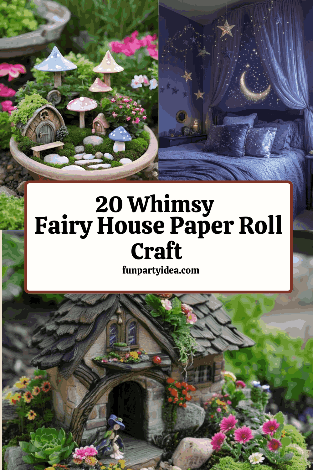 Fairy House Paper Roll Craft
